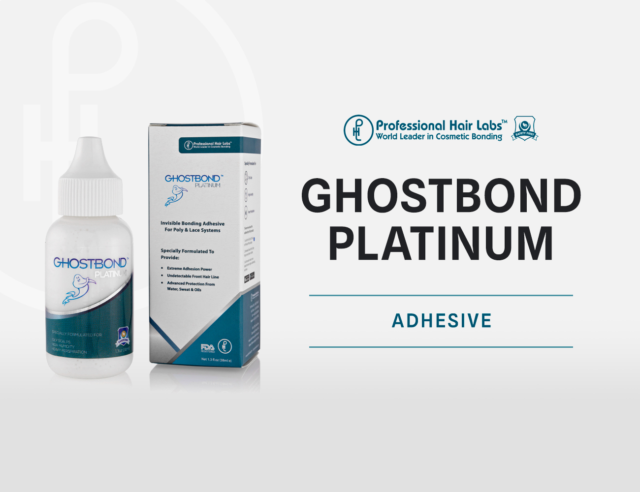 Ghost Bond Platinum Secondary Hair Glue by Professional Hair Labs